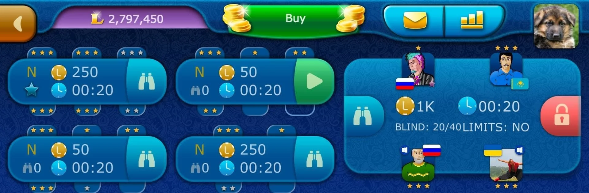 Winning poker network sites